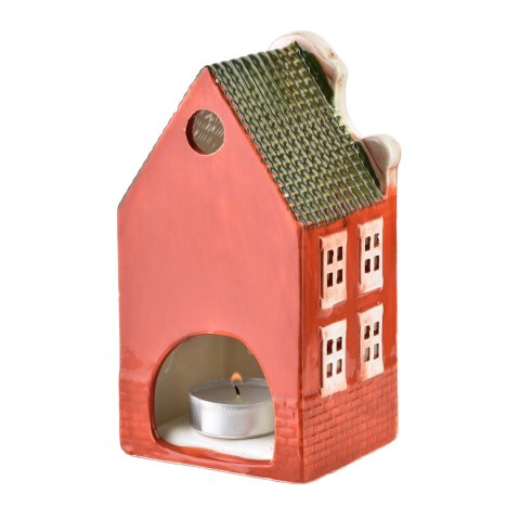 HYTTE Domek ceramiczny 8,5x7,5x16,3 cm