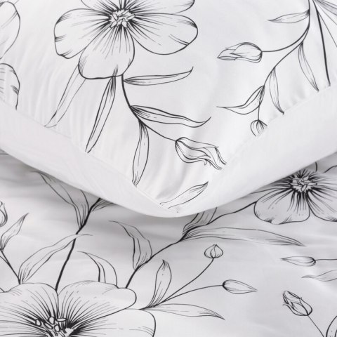 KOMPLET POŚCIELI SATYNOWEJ SPRING 64 220 X 200 CM BIAŁY