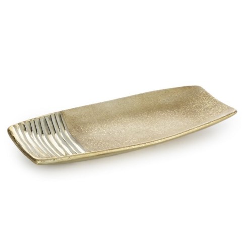 PATERA DEKORACYJNA ELARA (01) 33 X 14 X 4 CM ZŁOTY