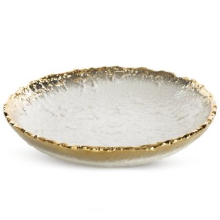 PATERA DEKORACYJNA SERIN (01) 25 X 25 X 5 CM BIAŁY