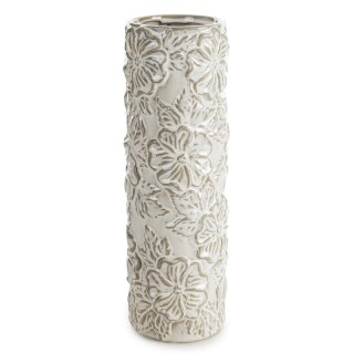WAZON DEKORACYJNY NAIRA (01) O 11 X 35 CM KREMOWY