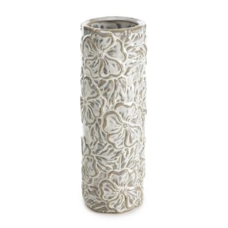 WAZON DEKORACYJNY NAIRA (02) O 9 X 26 CM KREMOWY