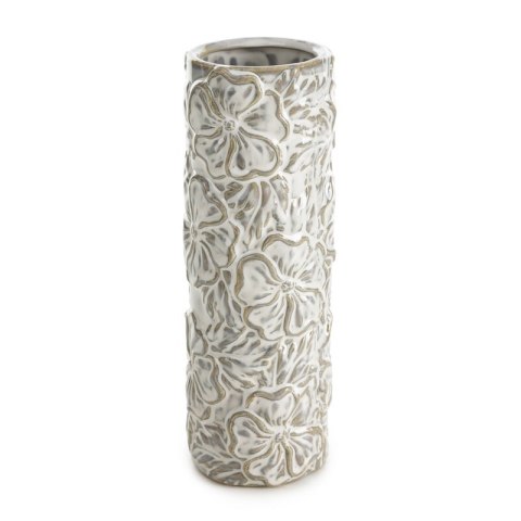 WAZON DEKORACYJNY NAIRA (02) O 9 X 26 CM KREMOWY