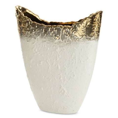 WAZON DEKORACYJNY SERIN (03) 30 X 9 X 35 CM BIAŁY