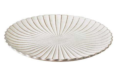 DAZ Taca 31,5x31,5x3cm biało złota