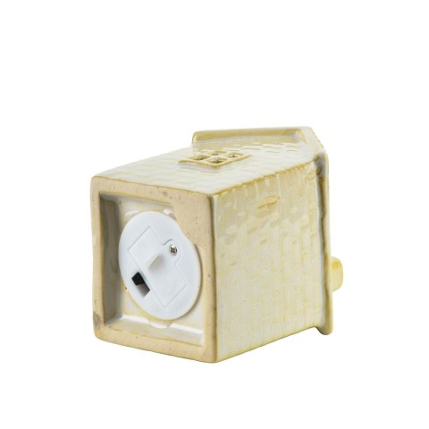 HYTTE Domek ceramiczny LED 6x5,5x8,4 cm