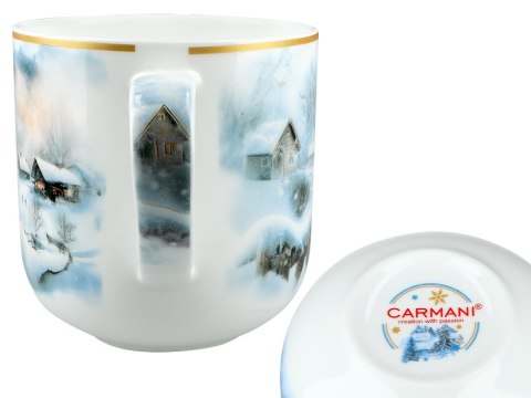 Kubek świąteczny - Zima wszędzie, Kot (CARMANI)