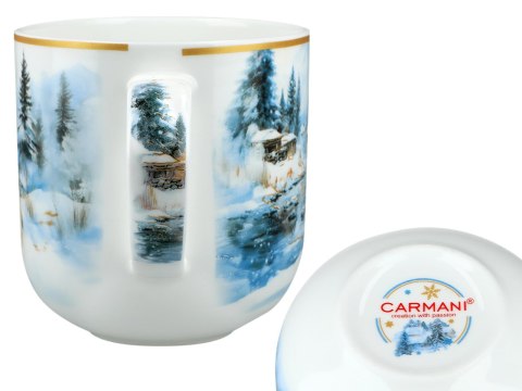 Kubek świąteczny - Zima wszędzie, Wilki (CARMANI)