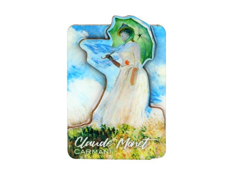 Magnes - C. Monet, Kobieta z parasolem (CARMANI)