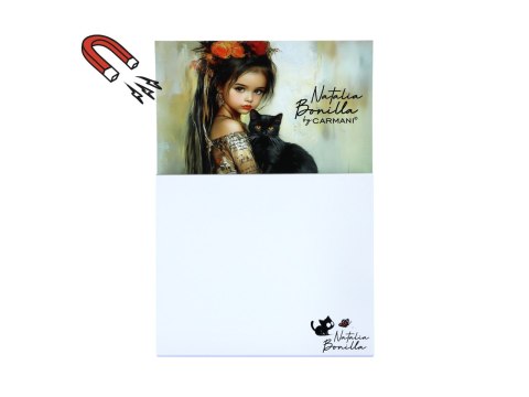 Notes magnetyczny - N. Bonilla, Kocie opowieści Luny (CARMANI)