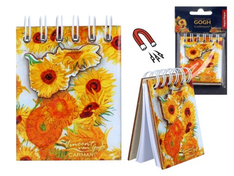 Notes magnetyczny - V. van Gogh, Słoneczniki (CARMANI)