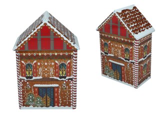 Puszka metalowa - świąteczne kształty