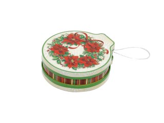 Puszka metalowa - świąteczne kształty