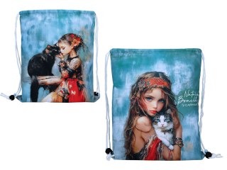 Worek na plecy - N. Bonilla, Kocie opowieści Clary (CARMANI)