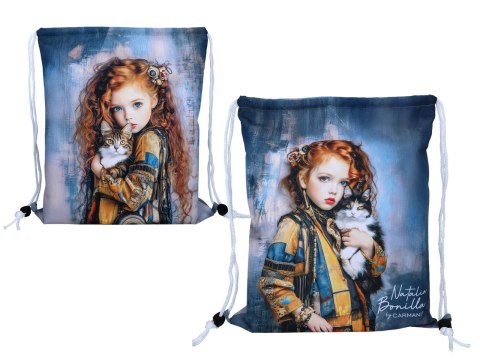 Worek na plecy - N. Bonilla, Kocie opowieści Mii (CARMANI)