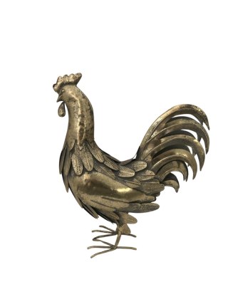 KOGUT METALOWY ZŁOTY