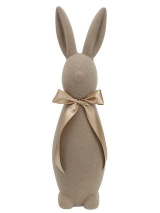 KRÓLIK WELUROWY BEŻOWY MAXI