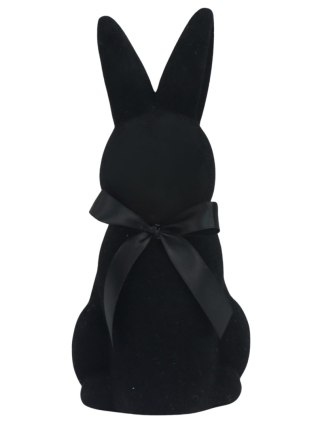 KRÓLIK WELUROWY CZARNY DUŻY