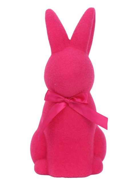 KRÓLIK WELUROWY FUKSJOWY DUŻY