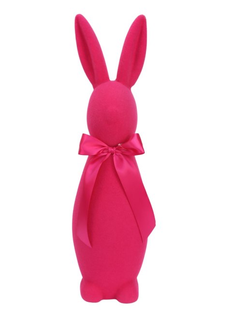 KRÓLIK WELUROWY FUKSJOWY MAXI