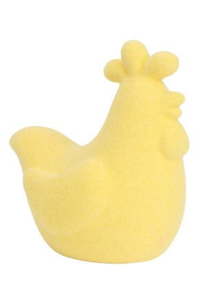 KURA WELUROWA ŻÓŁTA MAŁA