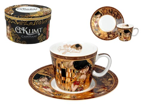 Filiżanka espresso - G. Klimt, Pocałunek (CARMANI)