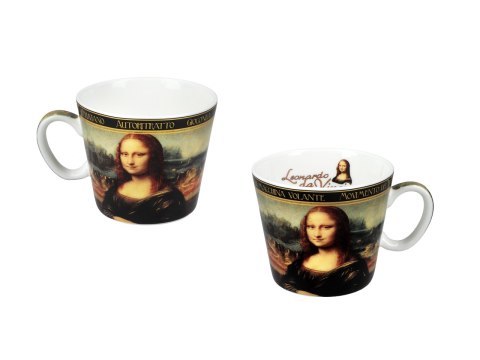 Filiżanka espresso - L. da Vinci, Mona Lisa (CARMANI)