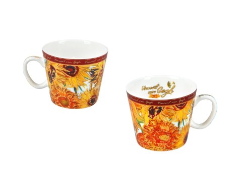 Filiżanka espresso - V. Van Gogh, Słoneczniki (CARMANI)