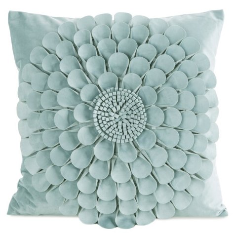 POSZEWKA FLORES 2 45 X 45 CM MIĘTOWY