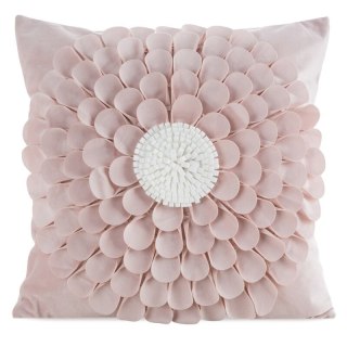 POSZEWKA FLORES 2 45 X 45 CM PUDROWY