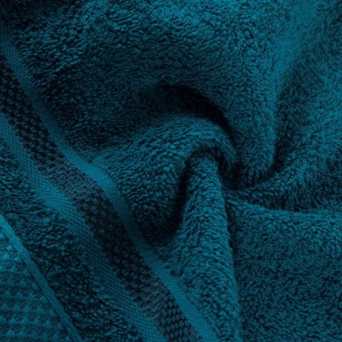 RĘCZNIK ABBIE (01) 50 X 90 CM TURKUSOWY