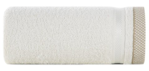 RĘCZNIK ABBIE (02) 40 X 60 CM KREMOWY