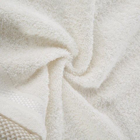 RĘCZNIK ABBIE (02) 70 X 140 CM KREMOWY