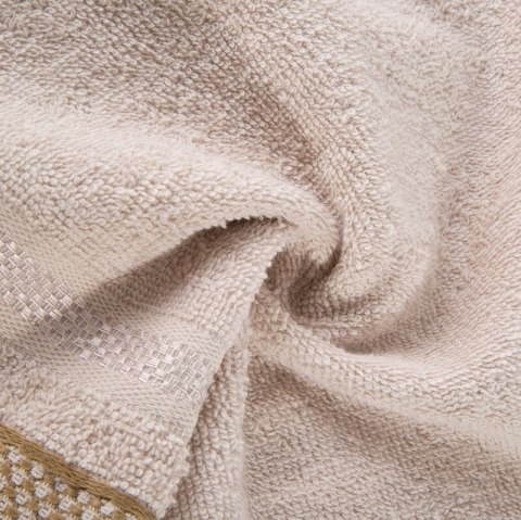 RĘCZNIK ABBIE (03) 70 X 140 CM BEŻOWY