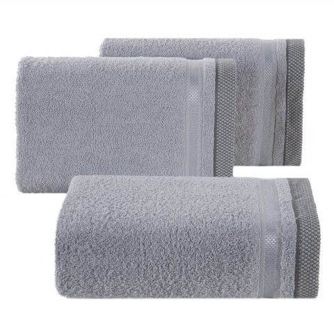 RĘCZNIK ABBIE (04) 40 X 60 CM SREBRNY