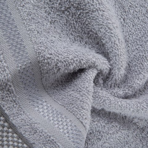 RĘCZNIK ABBIE (04) 40 X 60 CM SREBRNY