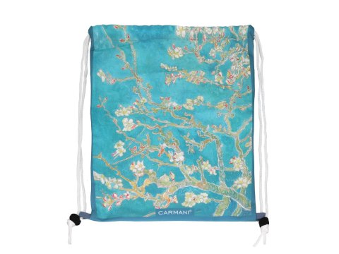 Worek na plecy - V. van Gogh, Migdałowiec (CARMANI)