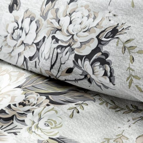 KOMPLET POŚCIELI SATYNOWEJ SPRING 62 140 X 200 CM SREBRNY