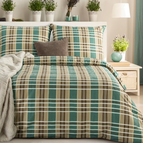 KOMPLET POŚCIELI SATYNOWEJ SPRING 65 160 X 200 CM JASNOBRĄZOWY