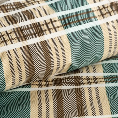 KOMPLET POŚCIELI SATYNOWEJ SPRING 65 160 X 200 CM JASNOBRĄZOWY