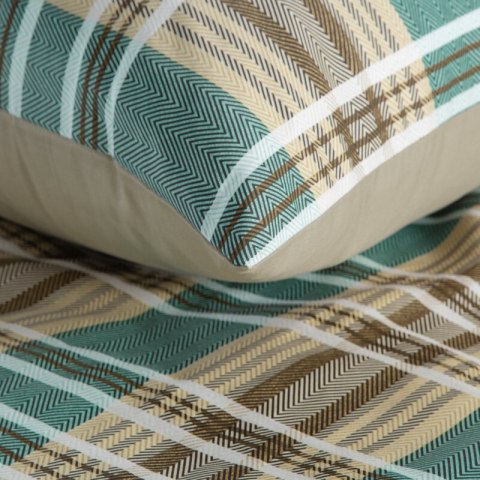 KOMPLET POŚCIELI SATYNOWEJ SPRING 65 160 X 200 CM JASNOBRĄZOWY