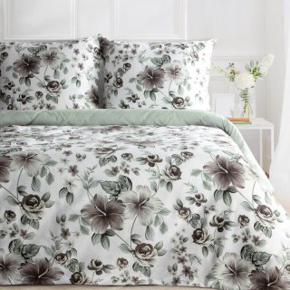 KOMPLET POŚCIELI SATYNOWEJ SPRING 67 140 X 200 CM BIAŁY