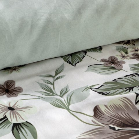 KOMPLET POŚCIELI SATYNOWEJ SPRING 67 160 X 200 CM BIAŁY