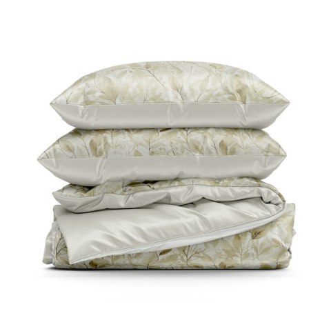 KOMPLET POŚCIELI SATYNOWEJ SPRING 70 220 X 200 CM BIAŁY