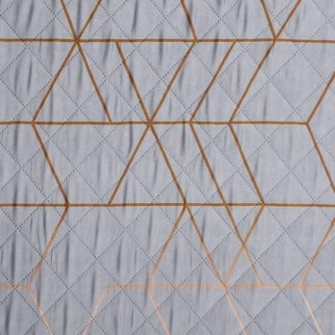 NARZUTA D91 GEO 02 170 X 210 CM STALOWY