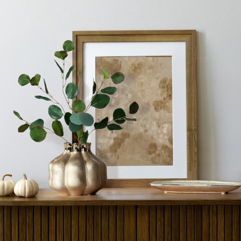 PATERA DEKORACYJNA OMIKA (01) 30 X 16 X 3 CM SZAMPAŃSKI