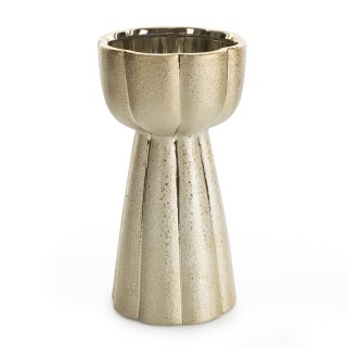 WAZON DEKORACYJNY MERIN (03) O 13 X 25 CM ZŁOTY