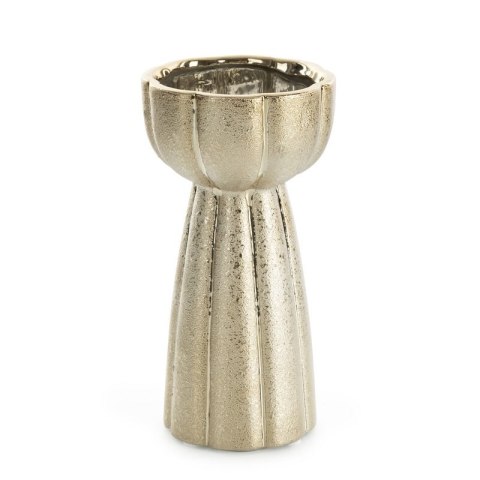 WAZON DEKORACYJNY MERIN (04) O 11 X 20 CM ZŁOTY