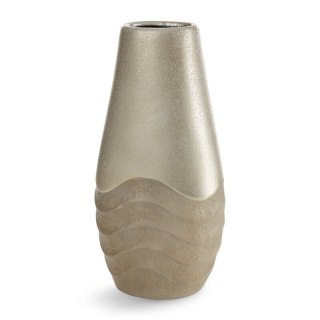 WAZON DEKORACYJNY SANI (01) 18 X 10 X 36 CM BEŻOWY