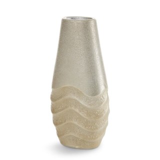 WAZON DEKORACYJNY SANI (02) 13 X 7 X 26 CM BEŻOWY